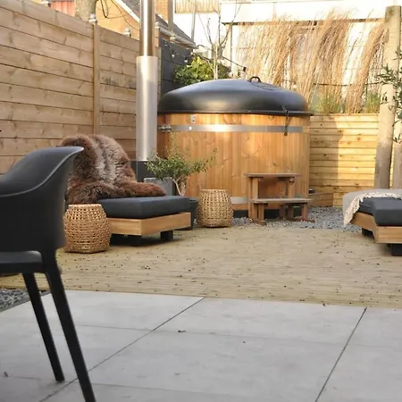 Het Binnenhuys, Luxe In Met Tuin, Vlakbij Het בית נופש נורדוויק